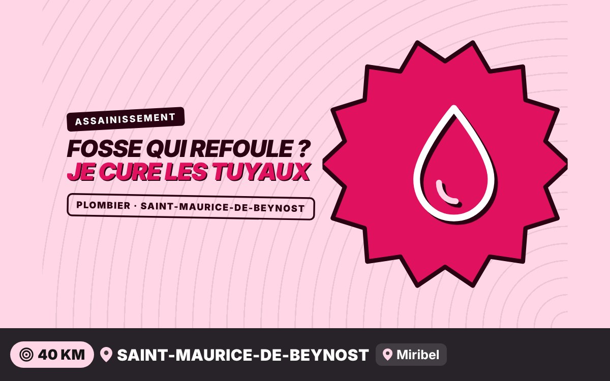 Je vais curer les canalisations qui mènent à votre fosse septique à Écully