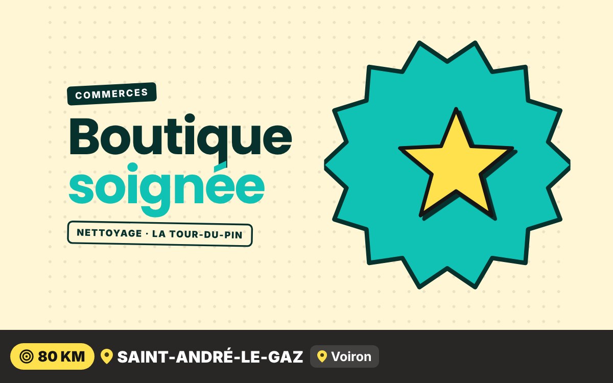 Je vais nettoyer votre boutique avant ou après vos horaires à Écully