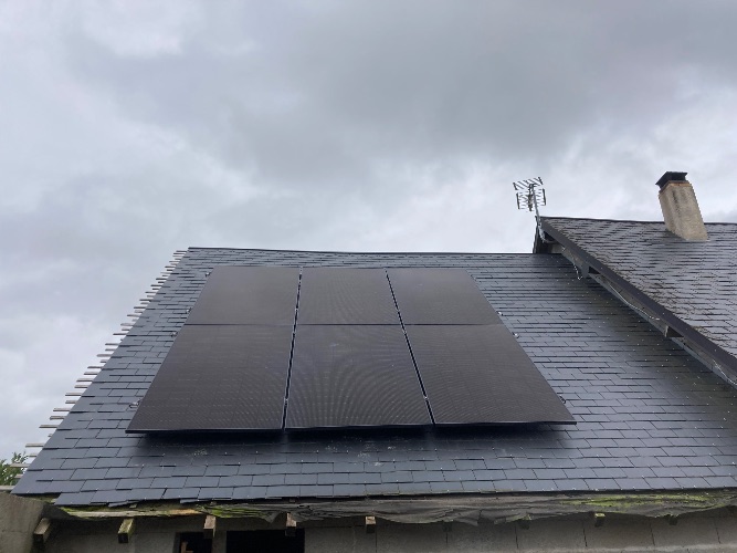 Installation de panneaux photovoltaïques