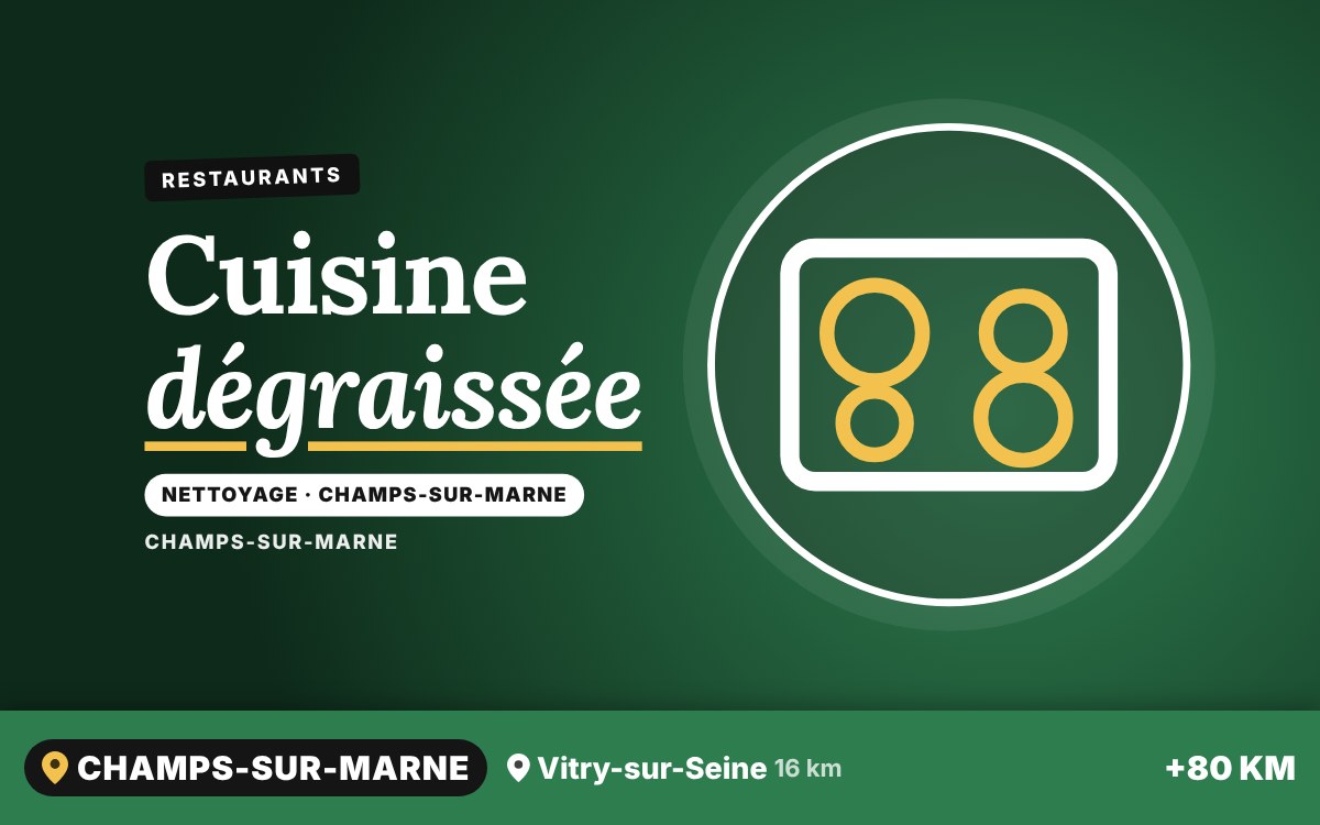 Je vais dégraisser la cuisine de votre restaurant à Chartres