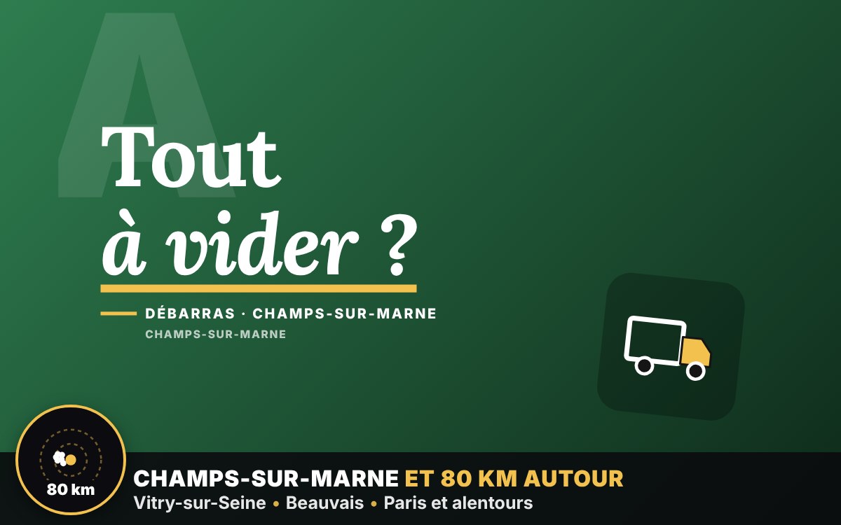 Je vais débarrasser votre logement ou votre local à Meaux