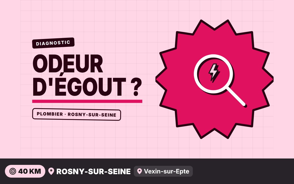Je vais supprimer les mauvaises odeurs de vos canalisations à Dreux