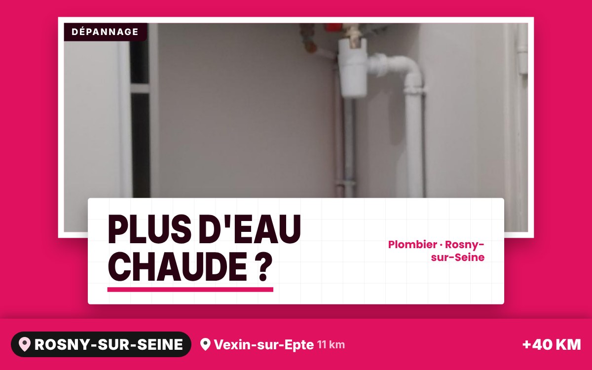 Je vais réparer votre chauffe-eau ou cumulus en panne à Dreux