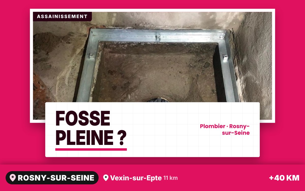 Je vais vidanger et curer votre fosse septique à Mantes-la-Jolie