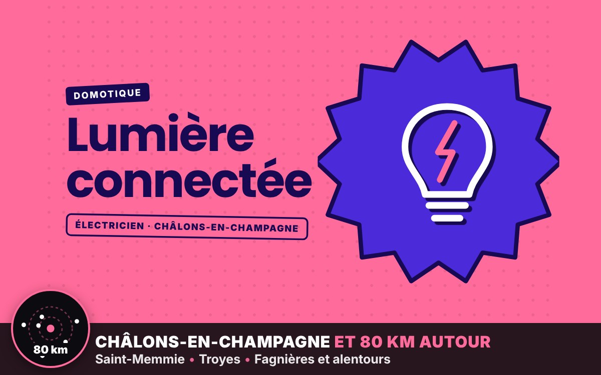 Je vais installer une commande d'éclairage connectée à Reims