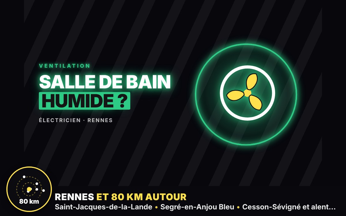 Je vais installer l'aérateur de votre salle de bain ou de vos WC à Nantes