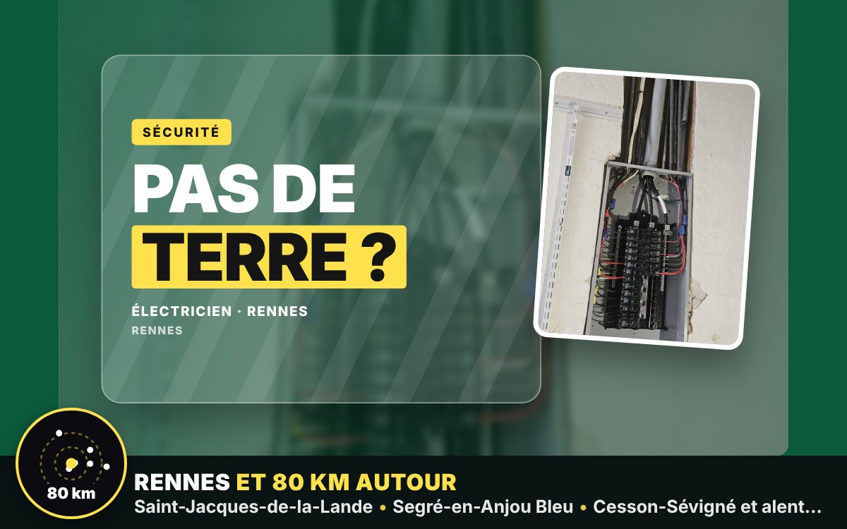 Je vais réaliser la mise à la terre de votre installation à Nantes