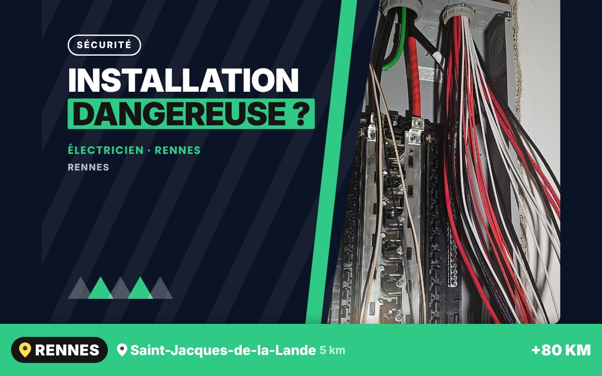 Je vais mettre votre installation électrique en sécurité à Nantes