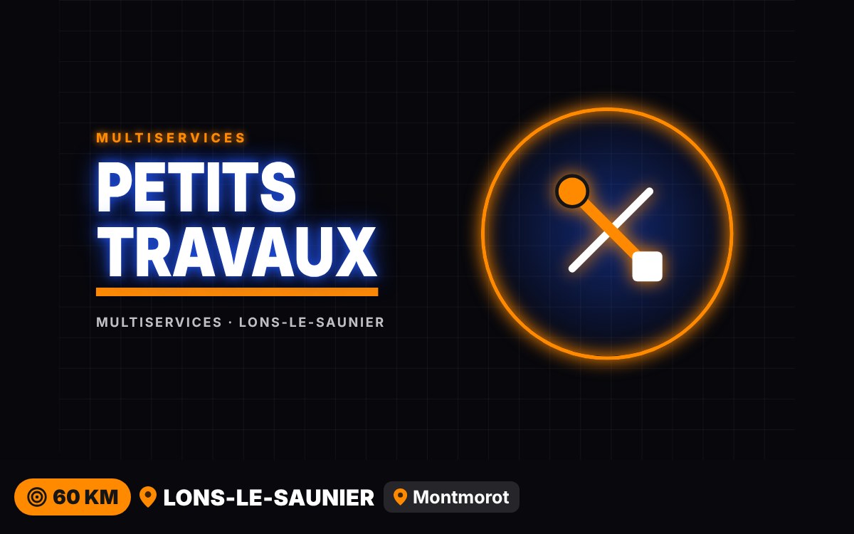 Je vais réaliser vos petits travaux multiservices à Bourg-en-Bresse