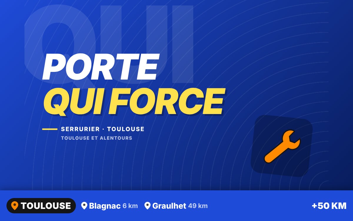 Je vais régler votre porte qui ferme mal à Toulouse
