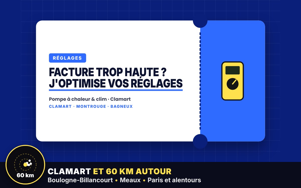 Je vais optimiser les réglages de votre pompe à chaleur à Paris