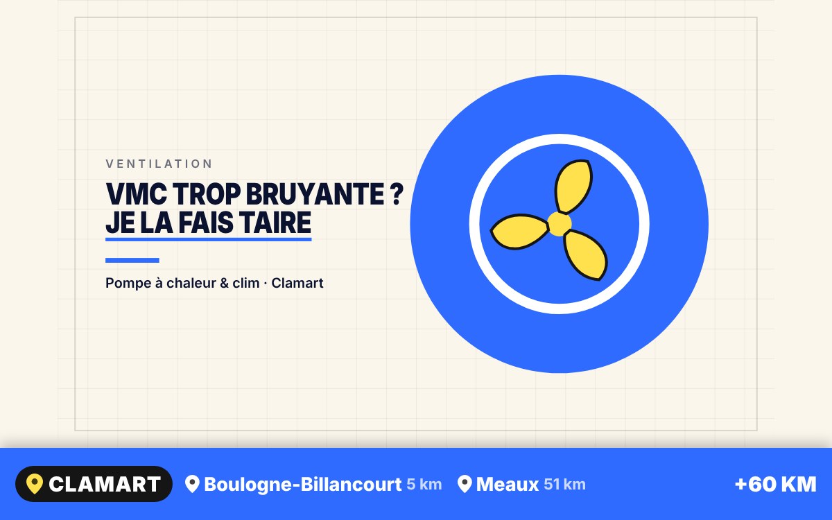 Je vais rendre votre VMC bruyante plus silencieuse à Corbeil-Essonnes
