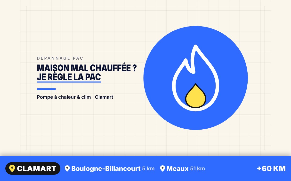 Je vais trouver pourquoi votre pompe à chaleur chauffe mal à Paris