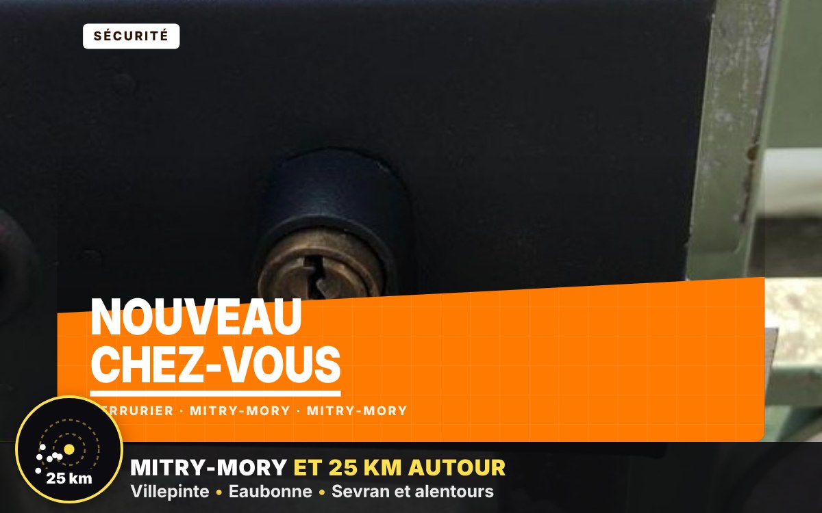 Je vais changer votre serrure après votre emménagement à Meaux