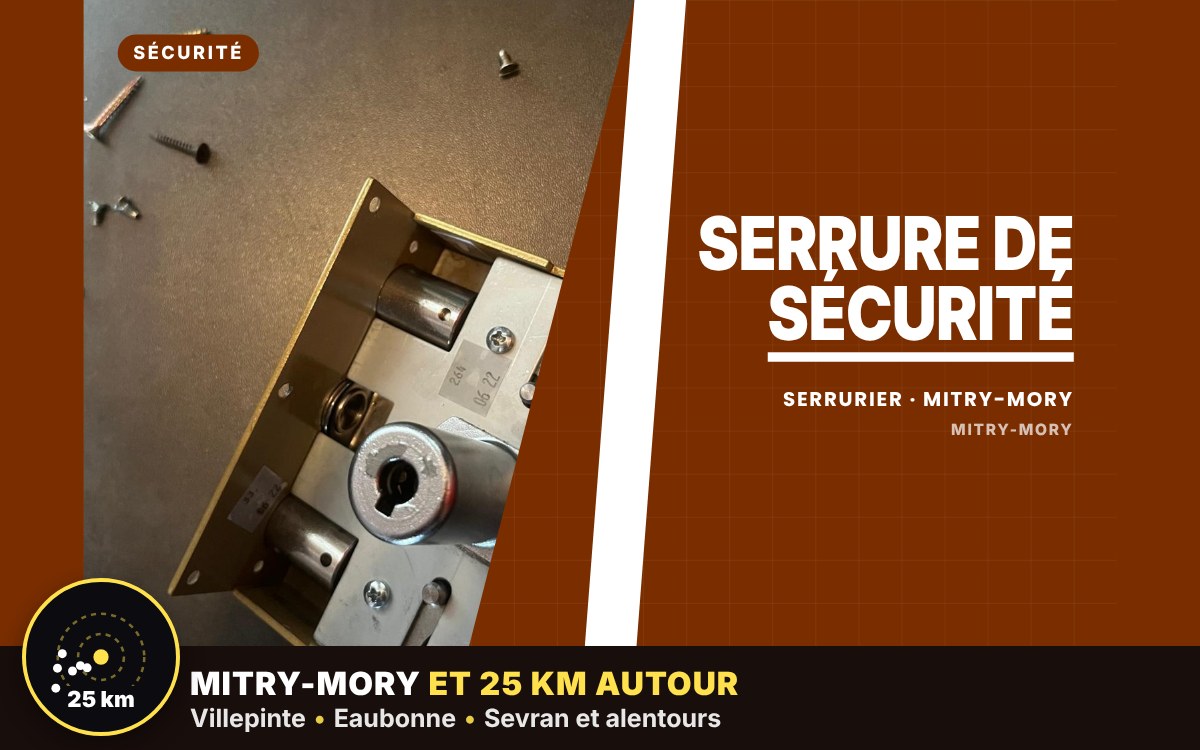 Je vais installer votre serrure de sécurité à Meaux