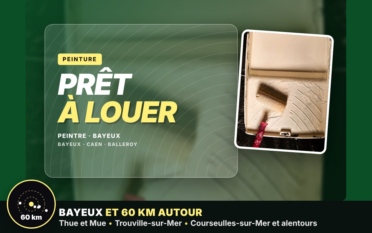 Je vais rafraîchir votre logement avant une location à Caen