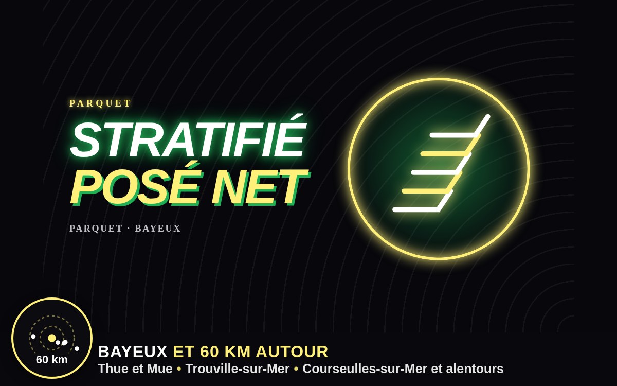 Je vais poser votre parquet stratifié à Caen