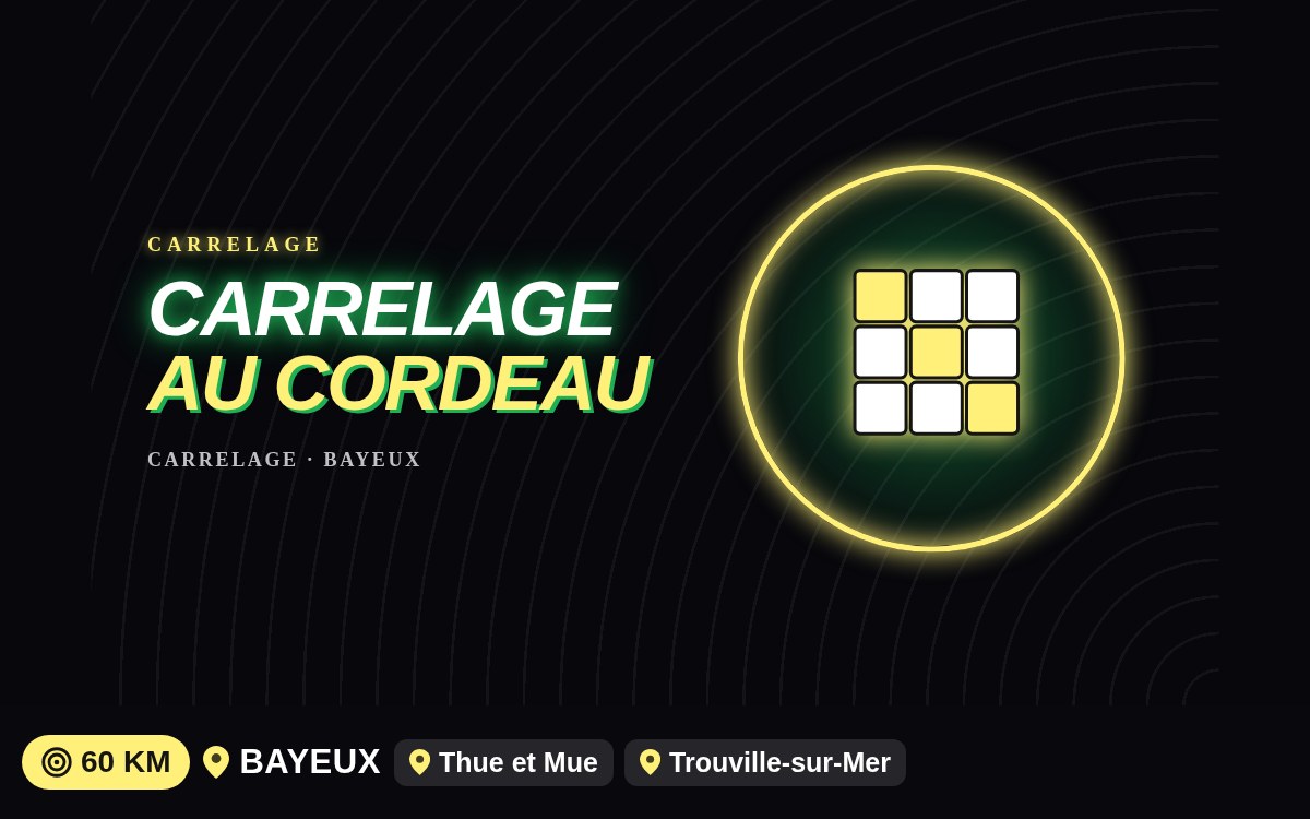 Je vais poser votre carrelage au sol à Caen