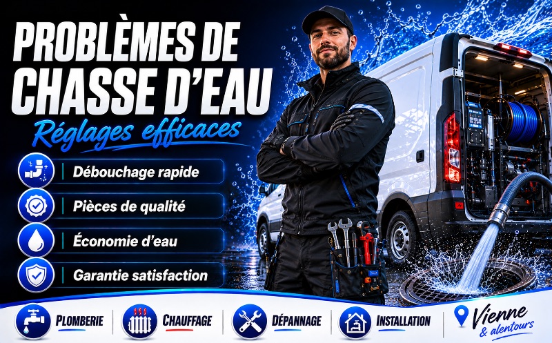 Problèmes de chasse d’eau