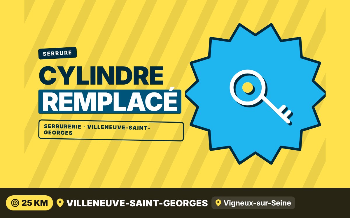 Je vais remplacer le cylindre de votre serrure qui accroche à Paris