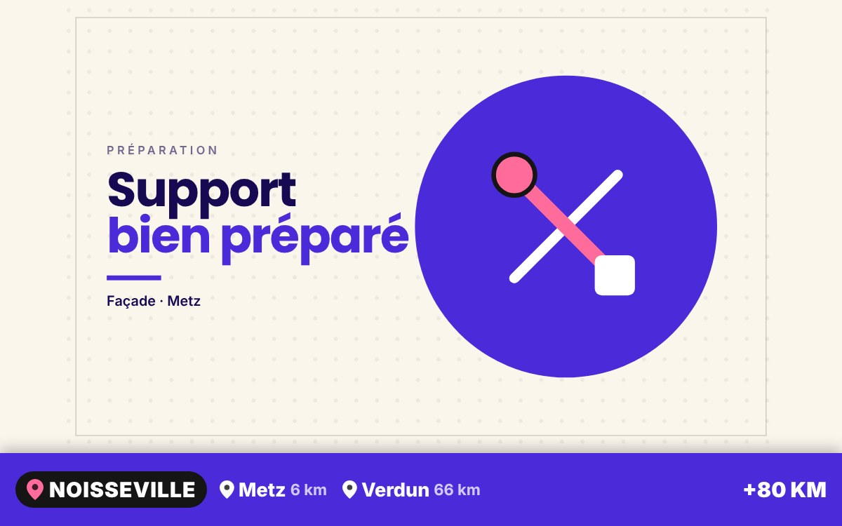 Notre équipe va préparer vos murs extérieurs avant enduit ou peinture à Nancy